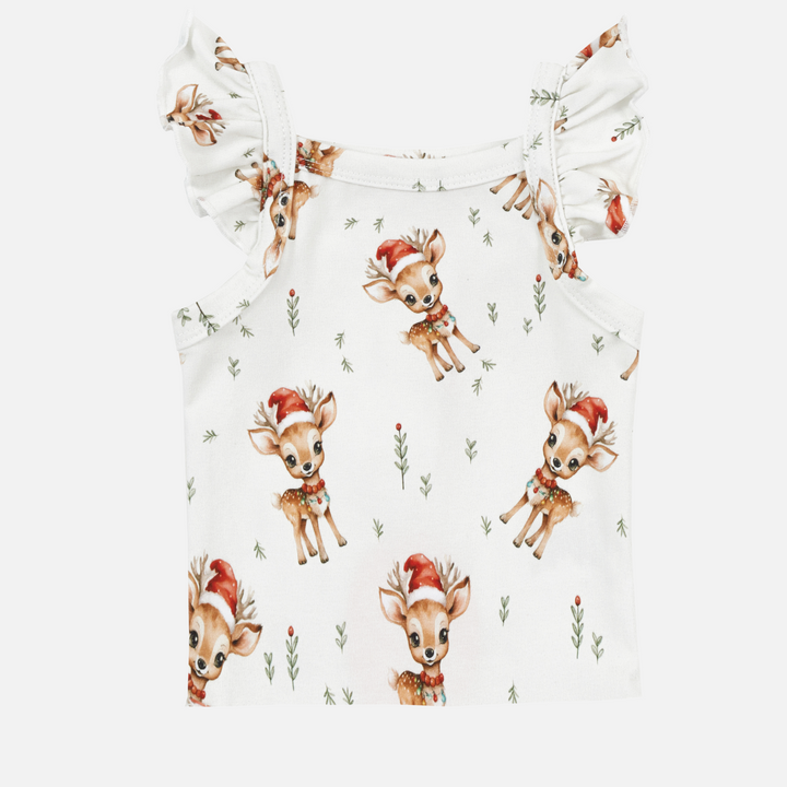 Flutter Singlet - Dasher the Reindeer