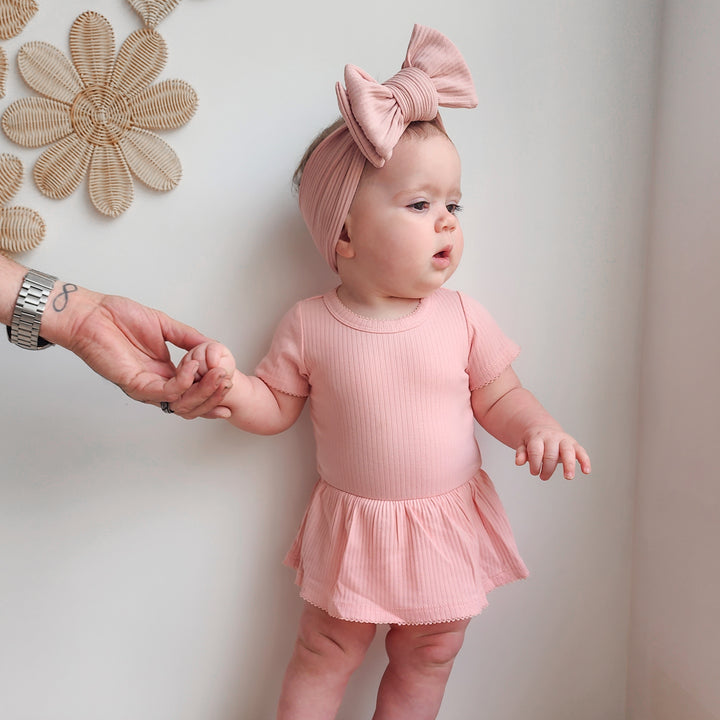 Cozy Darling Dress - Tea Rose Pink