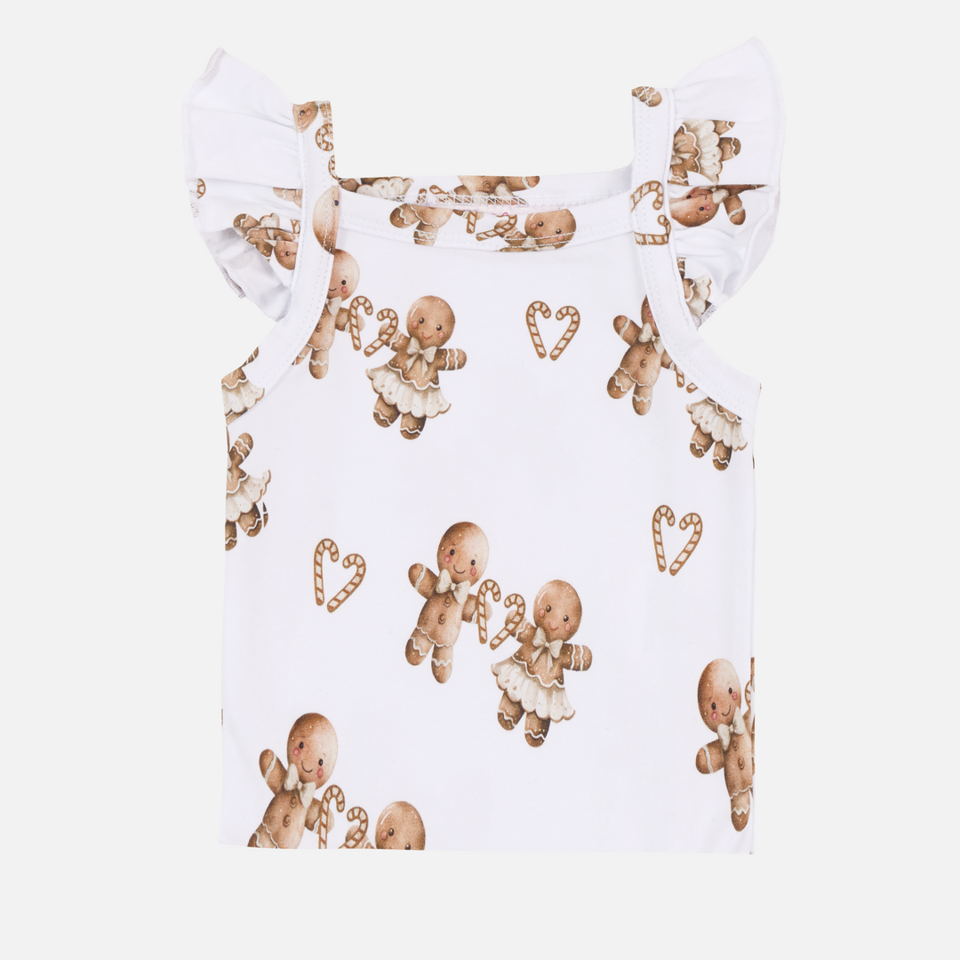 Flutter Singlet - Gingerbread