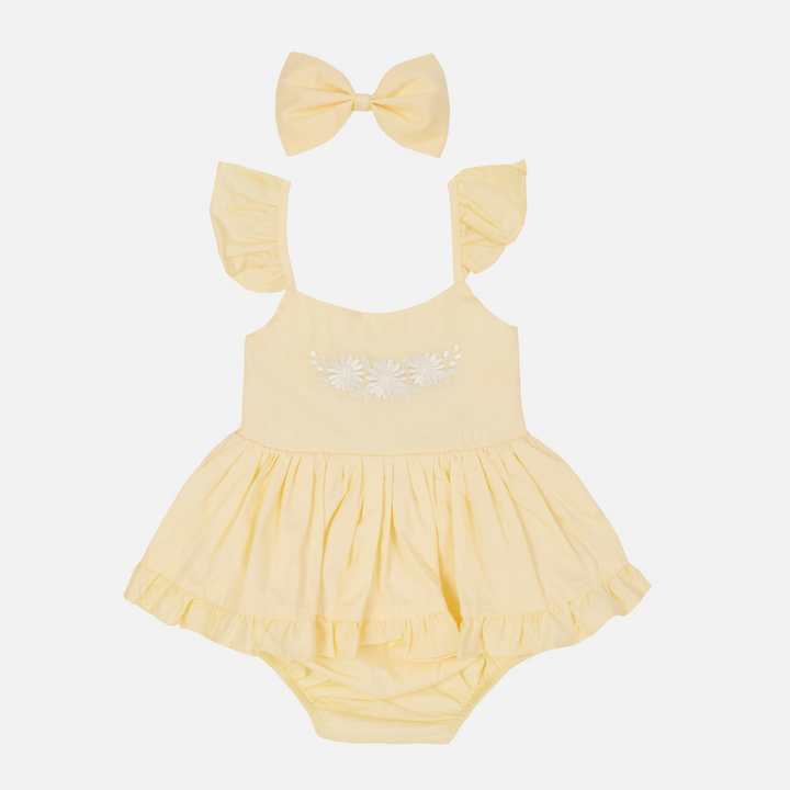 Pixie Romper - Yellow