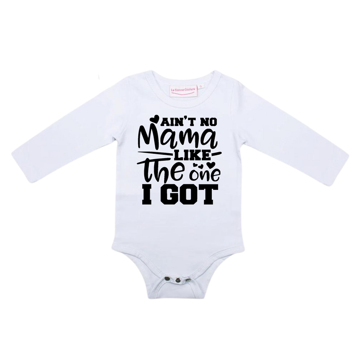 Ain't No Mama Unisex Long Sleeve - VINYL - Custom