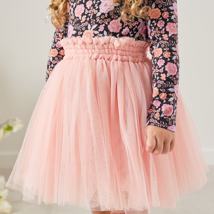 Tulle Tutu Skirt - Peach Dust