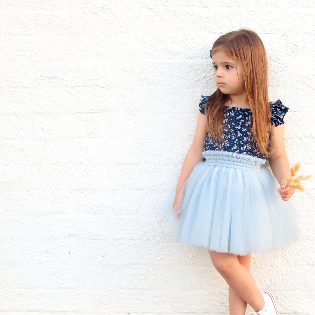 Tulle Tutu Skirt - Ice Blue