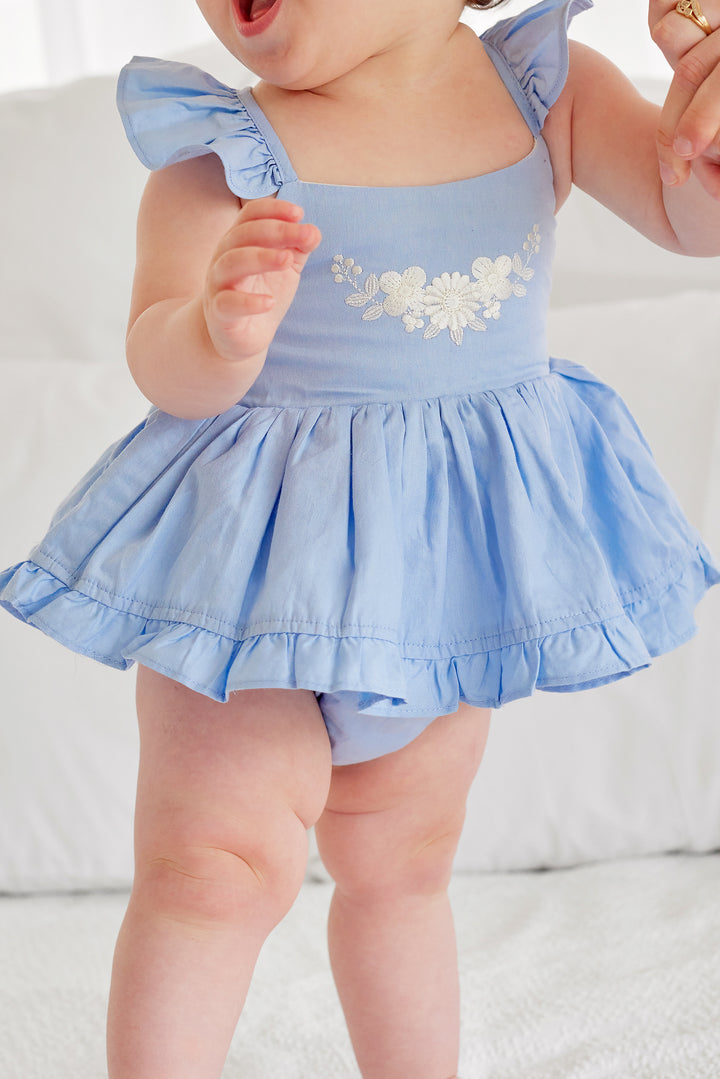 Pixie Romper - Blue