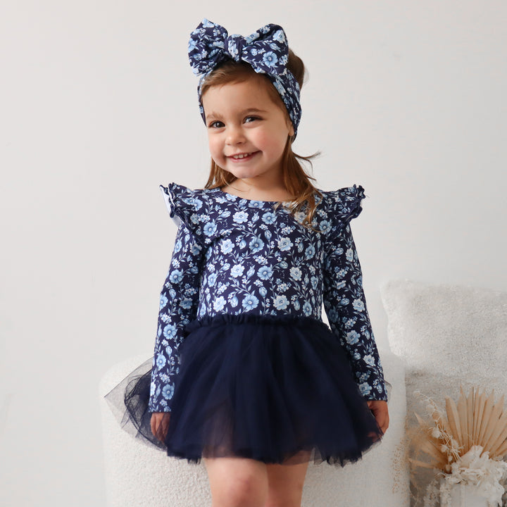 Long Sleeve Tutu Dress - Cleo