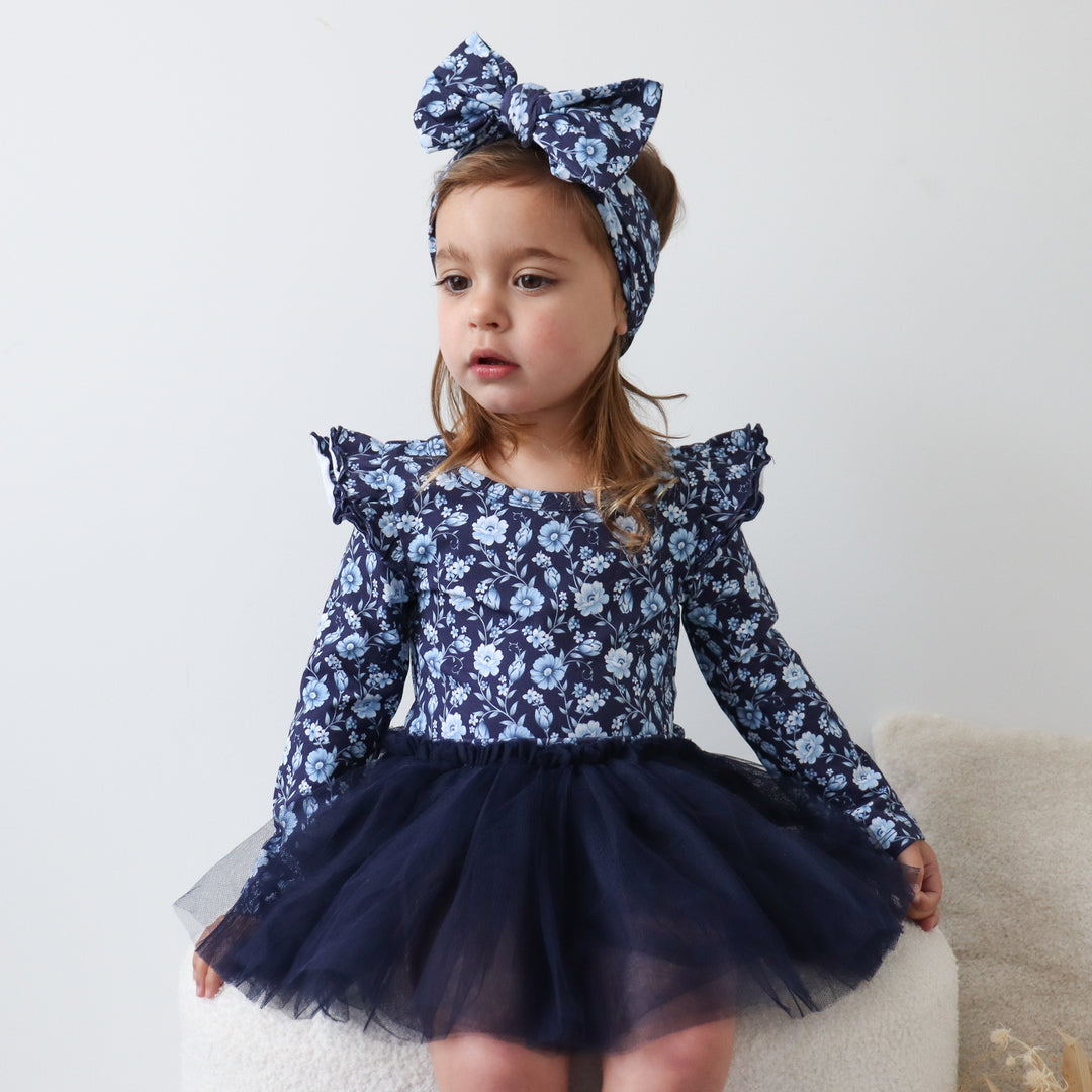 Long Sleeve Tutu Dress - Cleo