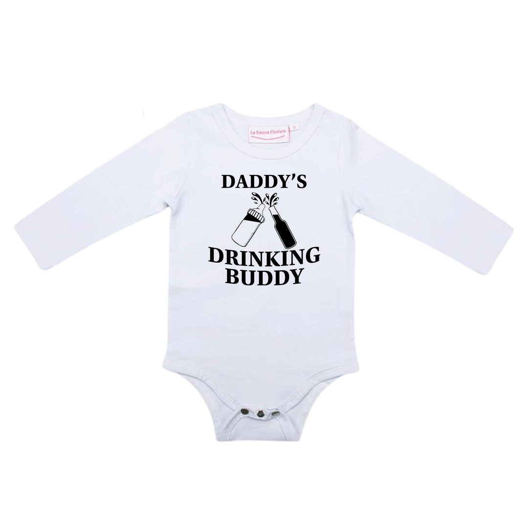 Daddy's Drinking Buddy - Unisex Long Sleeve - Custom