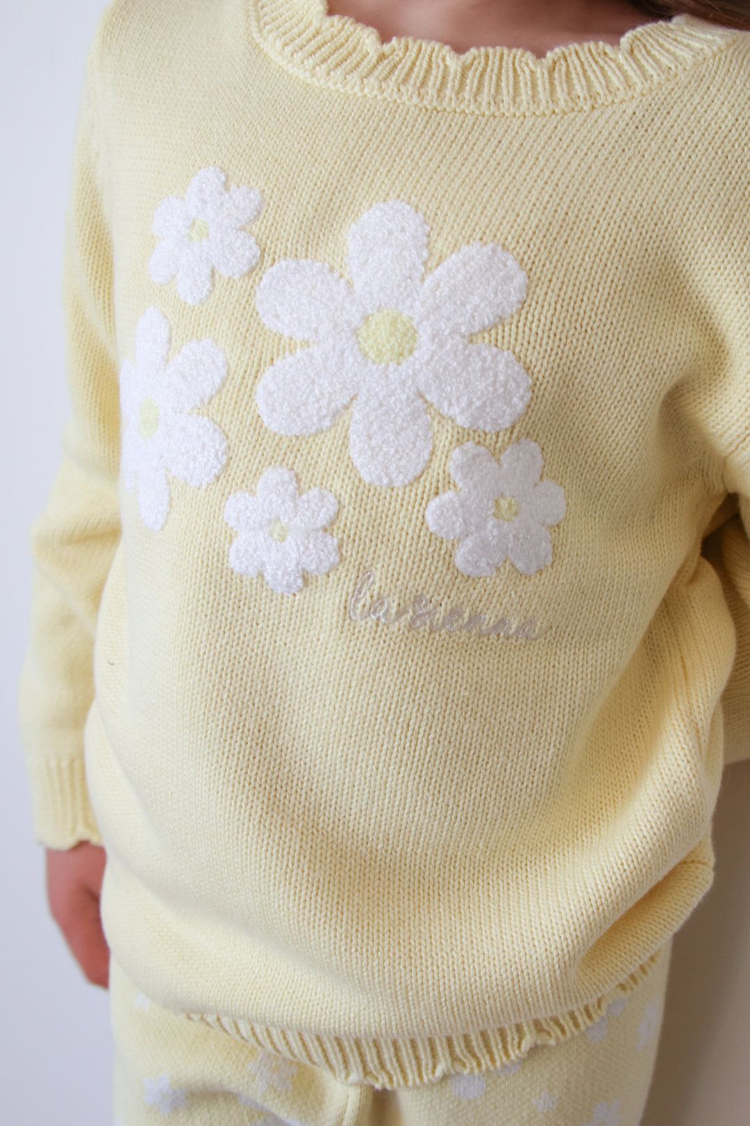 Knitted Jumper - Daisy Boucle