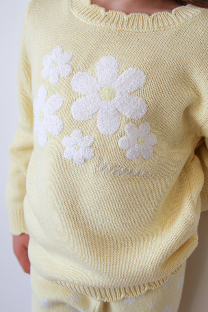 Knitted Jumper - Daisy Boucle