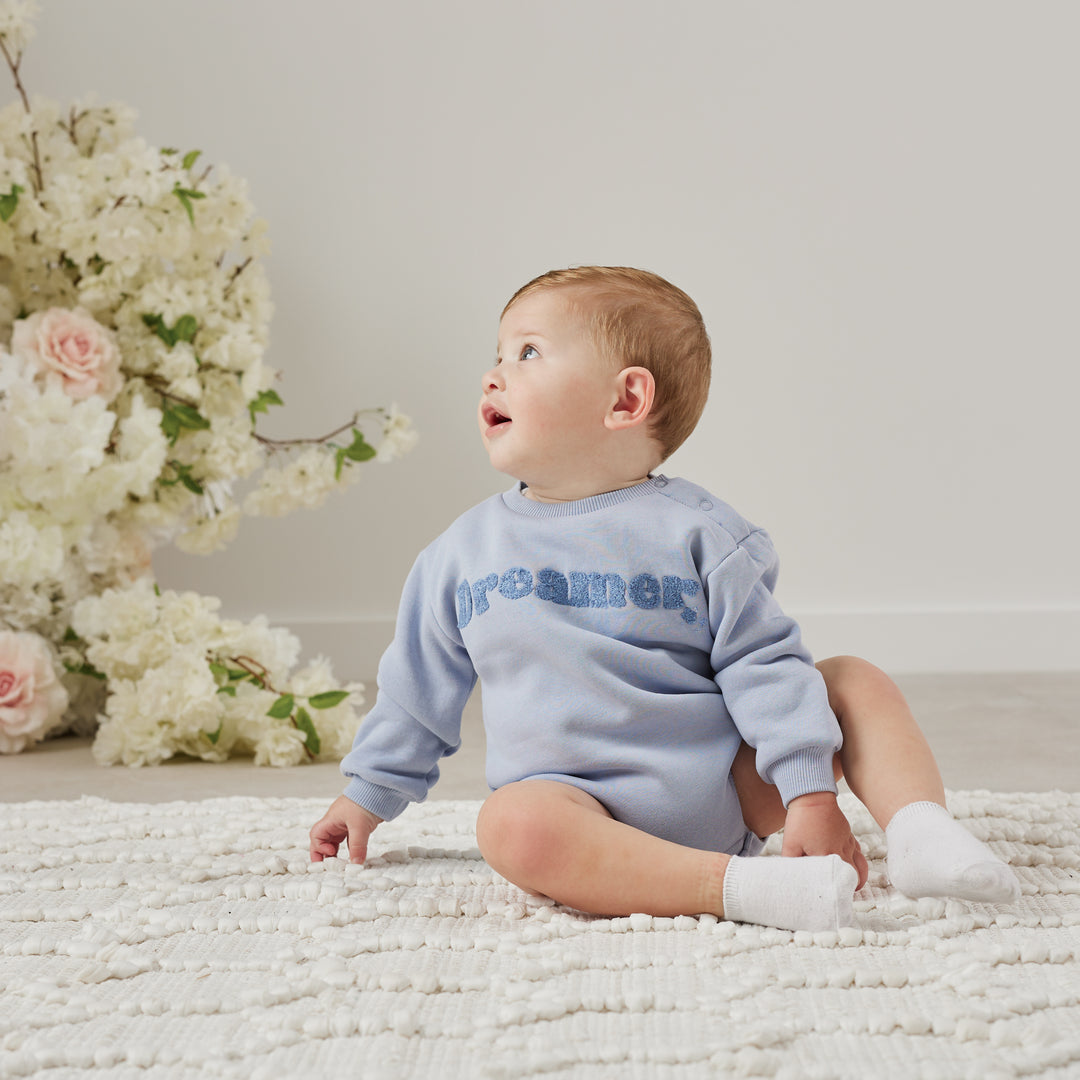 Fleece Jumper Romper - Dreamer