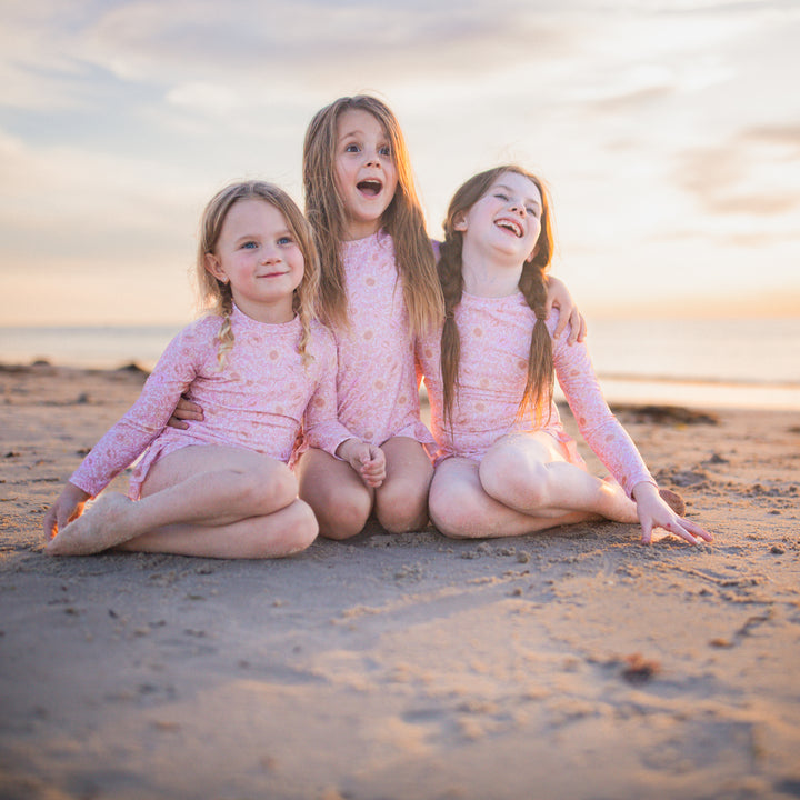 Long Sleeve Swimsuit - Goldie