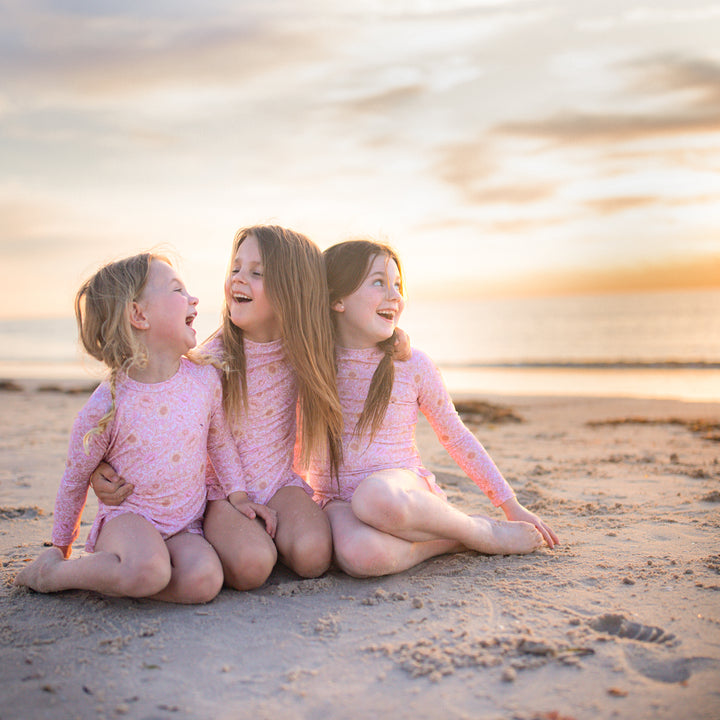 Long Sleeve Swimsuit - Goldie