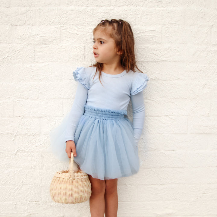 Tulle Tutu Skirt - Ice Blue