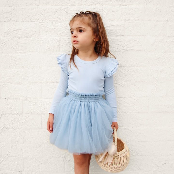 Tulle Tutu Skirt - Ice Blue