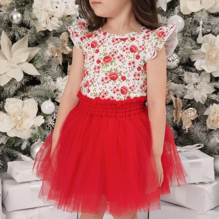 Tulle Tutu Skirt - Red