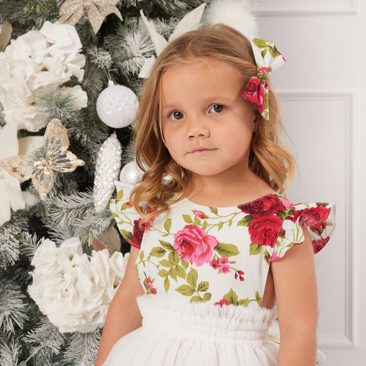 Ruffle Sunsuit - Ruby