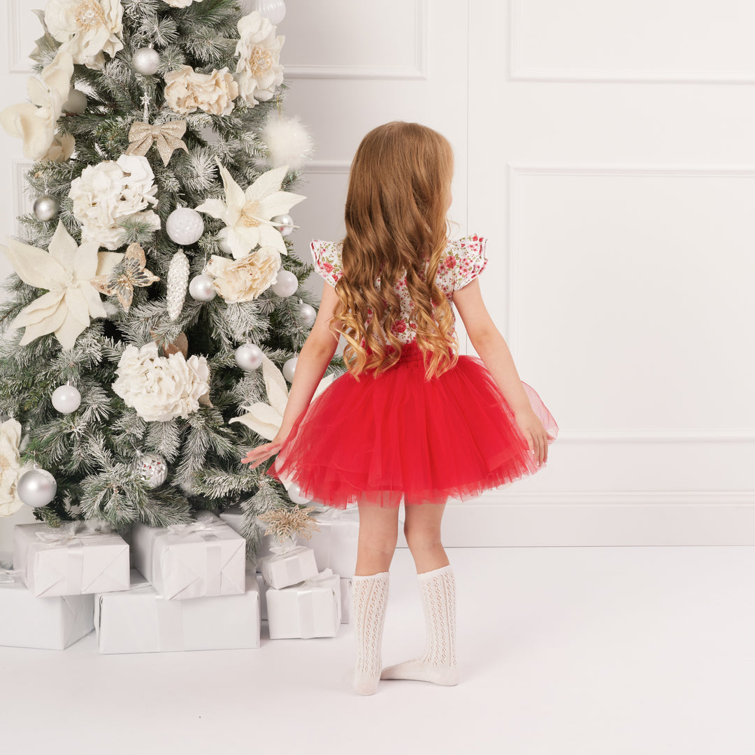 Tulle Tutu Skirt - Red