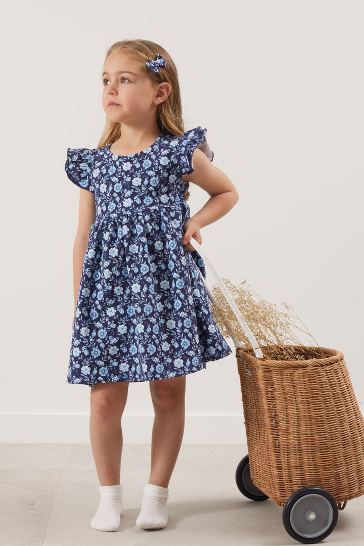 Short Sleeve Swing Dress - Cleo