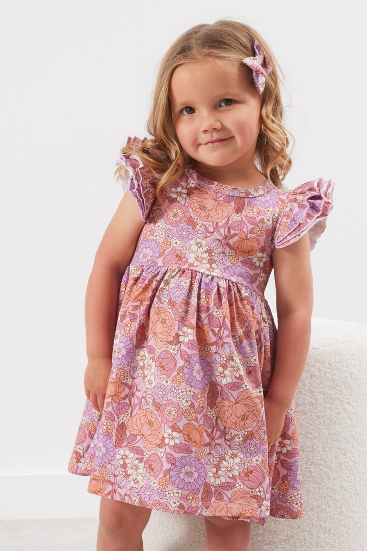 Short Sleeve Swing Dress - Lainey