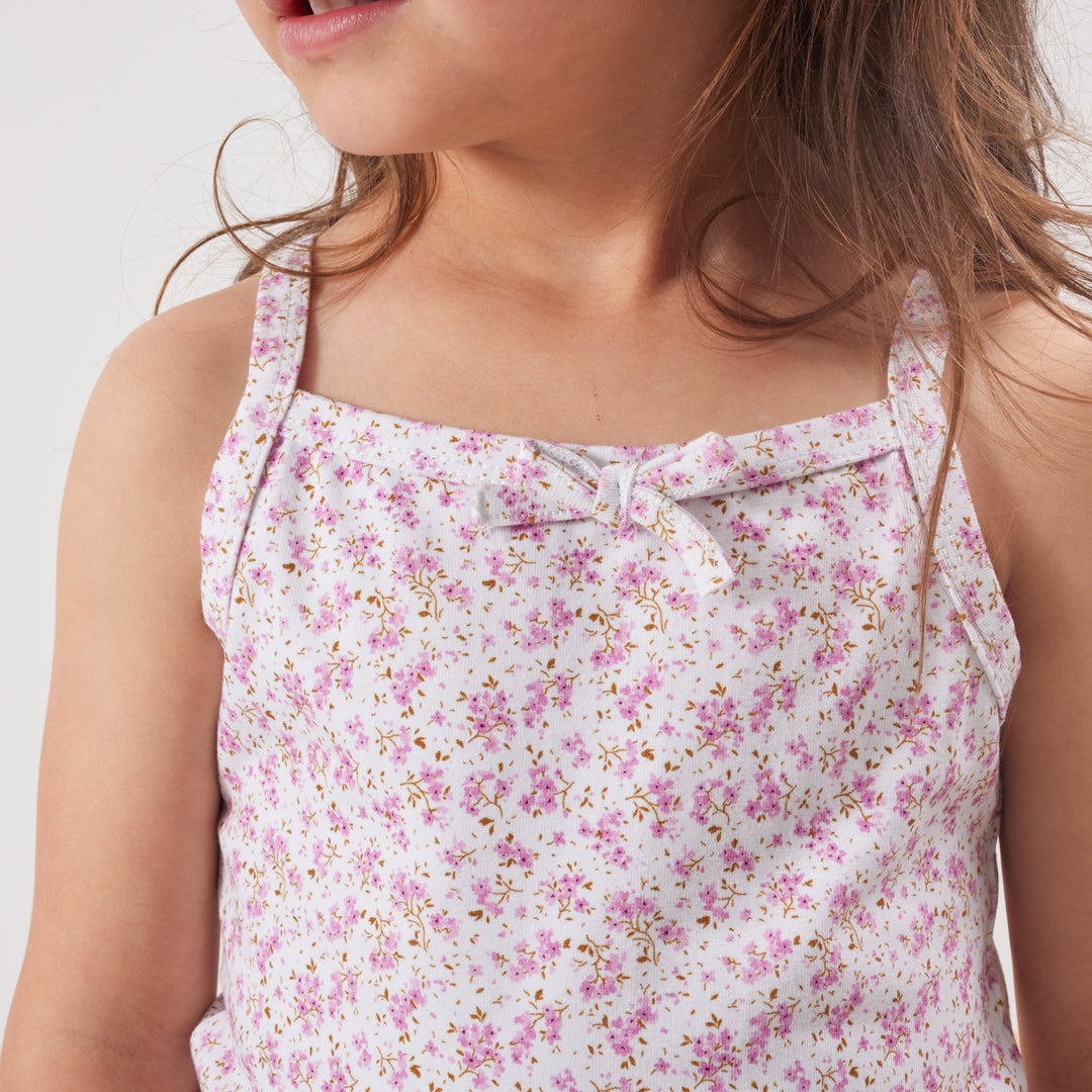 Floral Singlet & Shorties Set - Myla