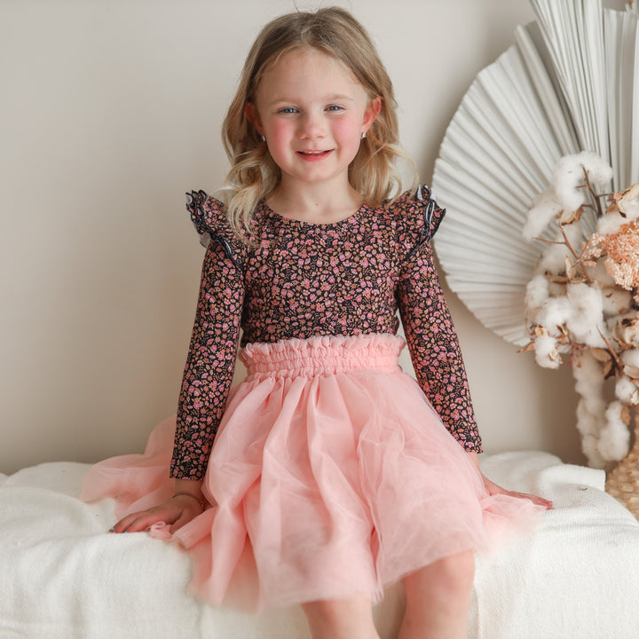 Tulle Tutu Skirt - Peach Dust