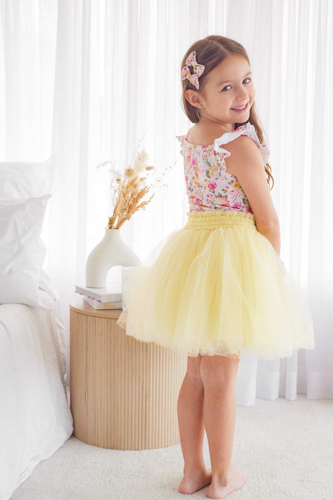 Tulle Tutu Skirt - Lemon Icing