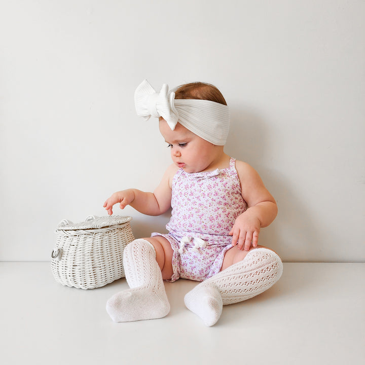 Floral Singlet & Shorties Set - Myla