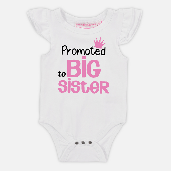 Promoted To Big Sister Crown - Vinyl - Custom