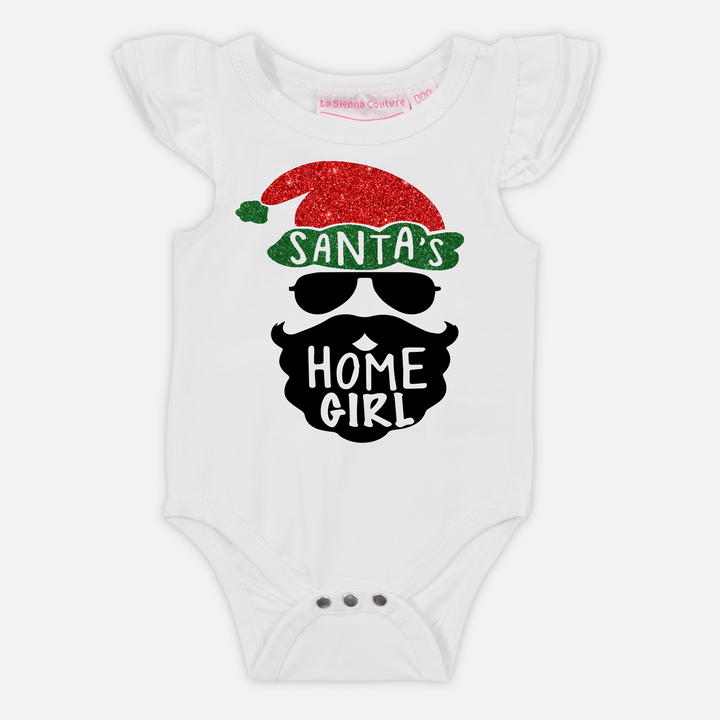 Santa's Home Girl - Vinyl - Custom