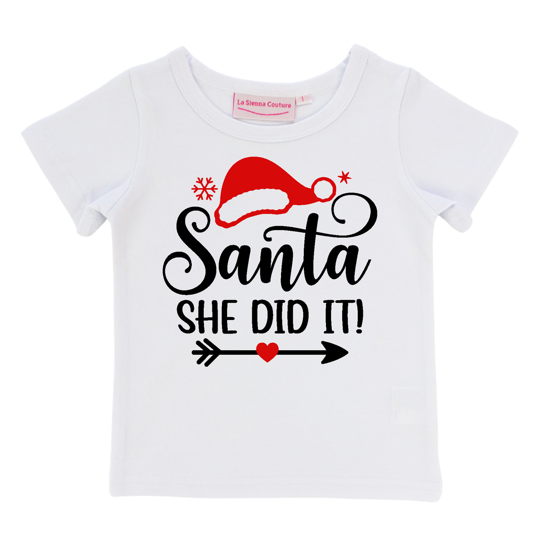 Santa SHE Did It - Unisex - Custom