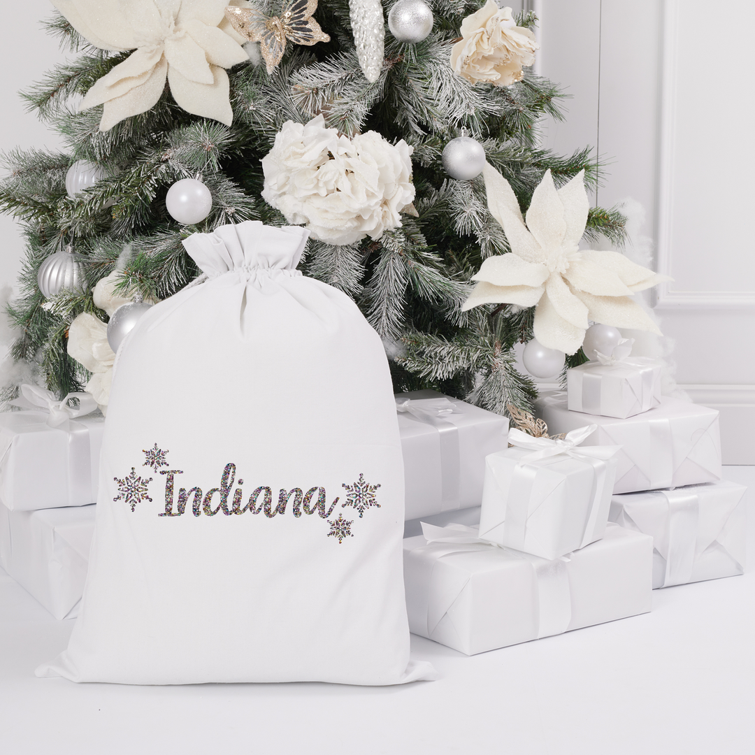 Santa Sack - Snowflake Name - Vinyl