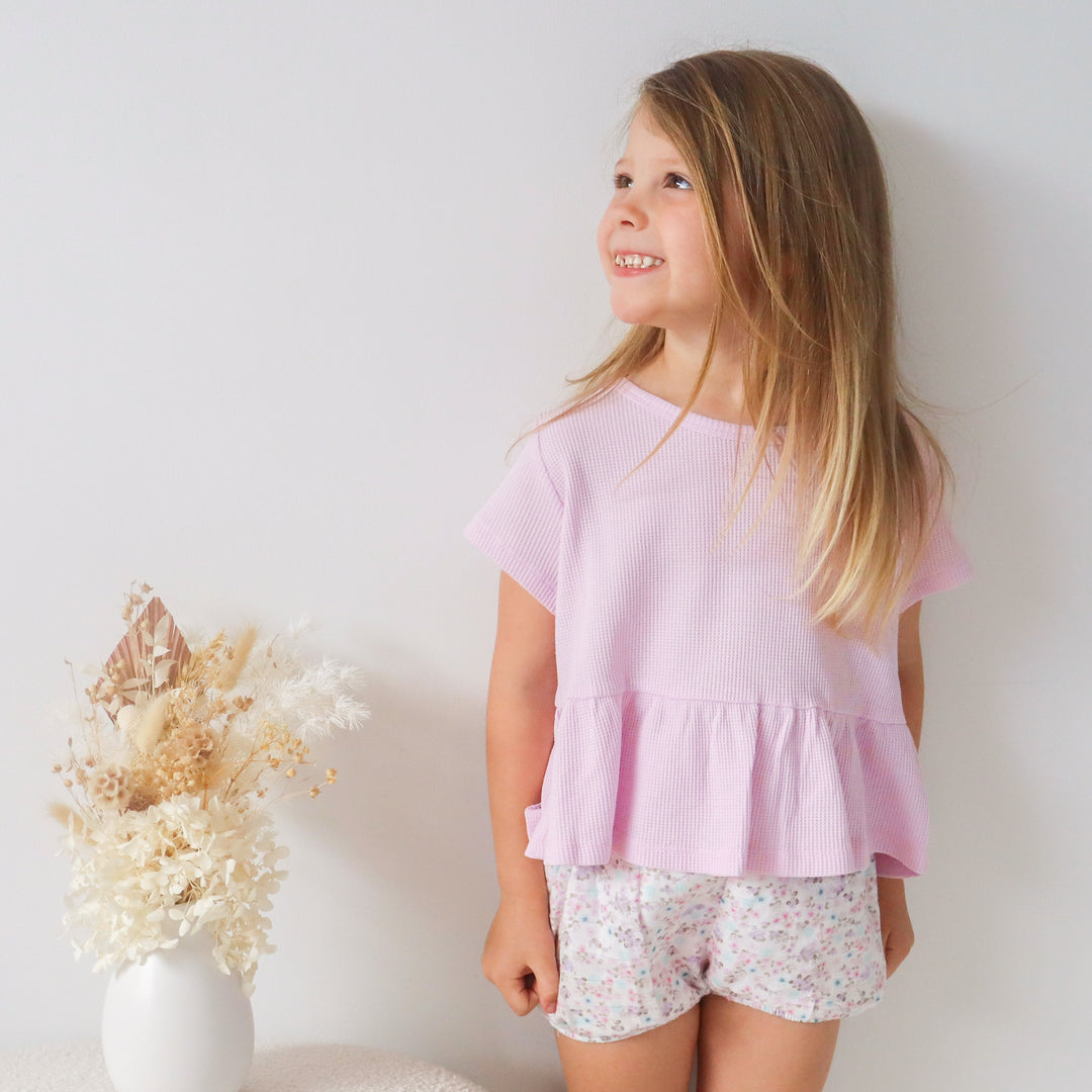 Muslin Posie Shorts - Auriella