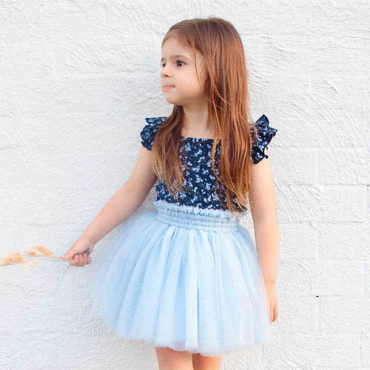 Tulle Tutu Skirt - Ice Blue