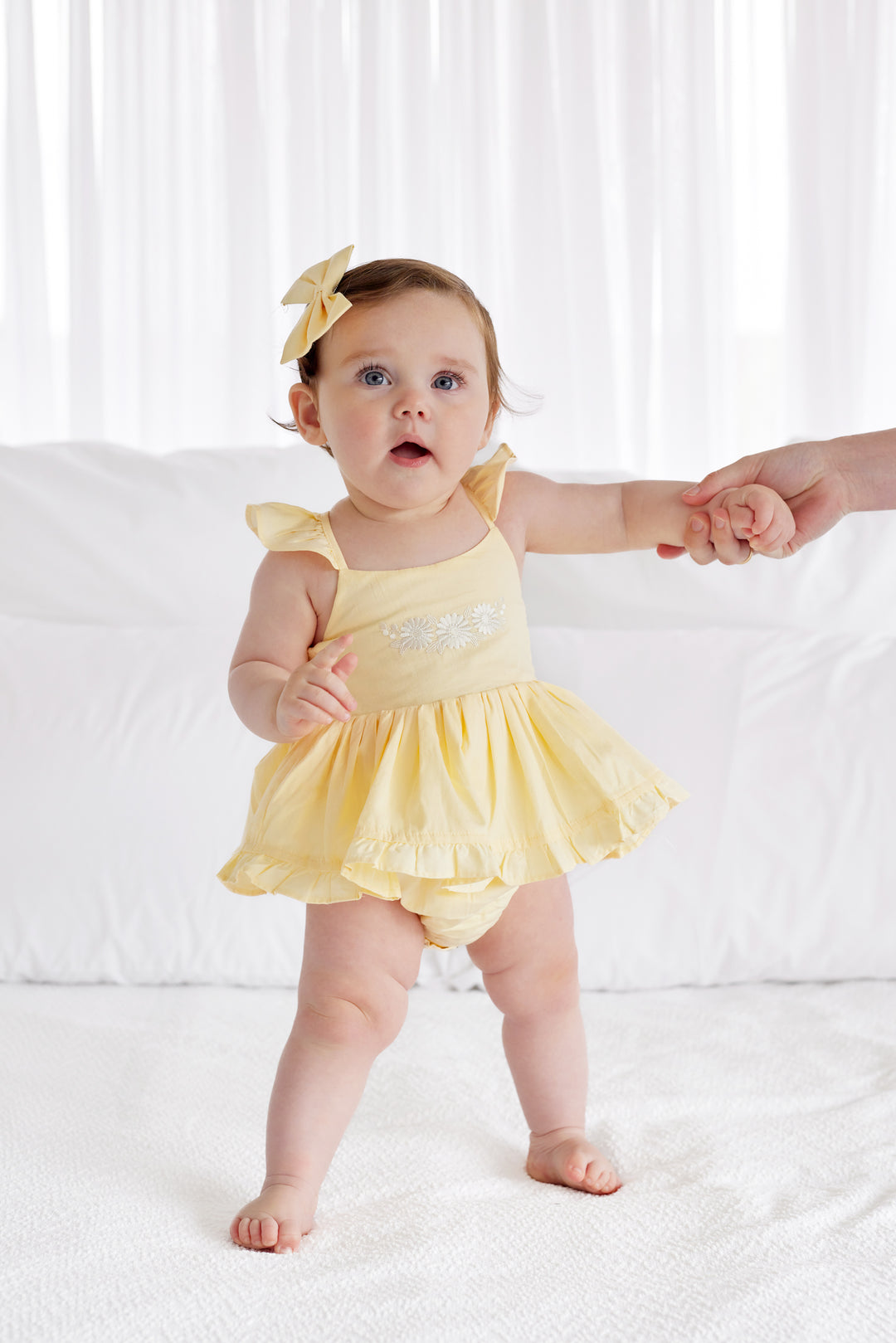 Pixie Romper - Yellow