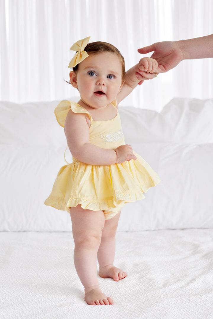 Pixie Romper - Yellow