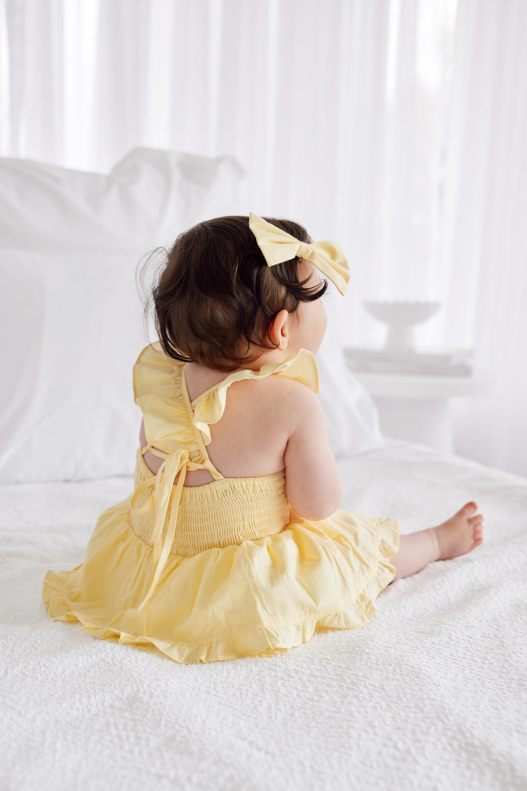 Pixie Romper - Yellow