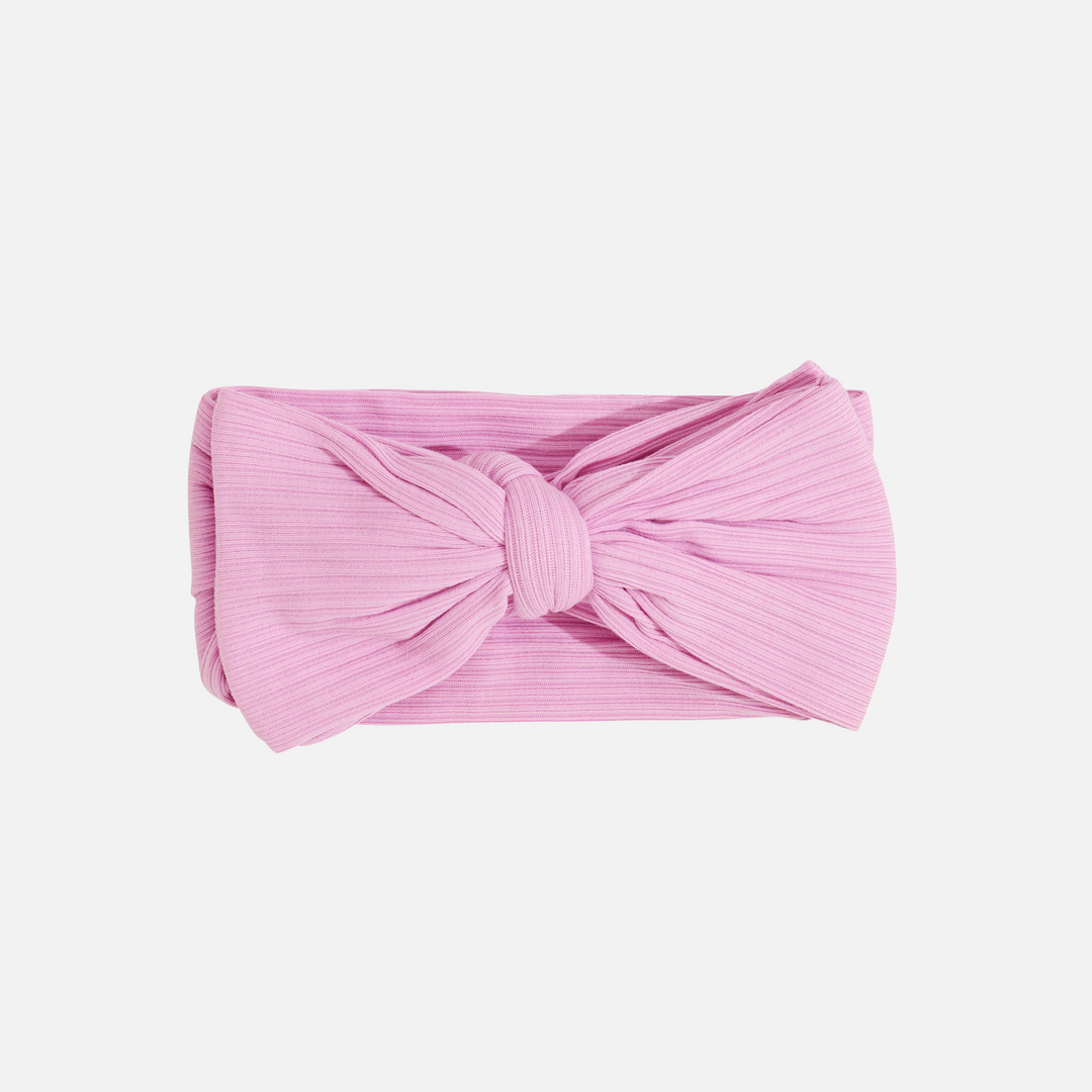 baby girl pink headwrap