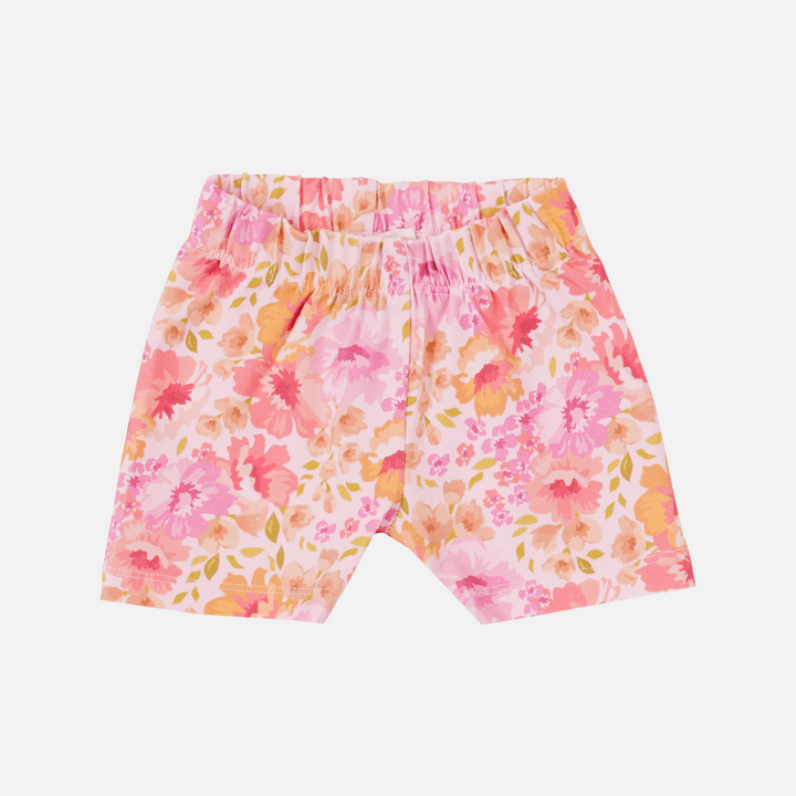 Floral Bike Shorts - Capri