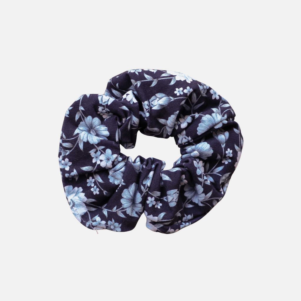 Floral Scrunchie - Cleo – La Sienna Couture