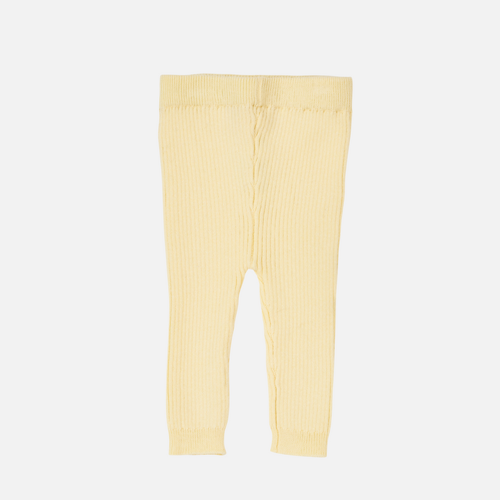 Knitted Leggings - Daffodil Yellow