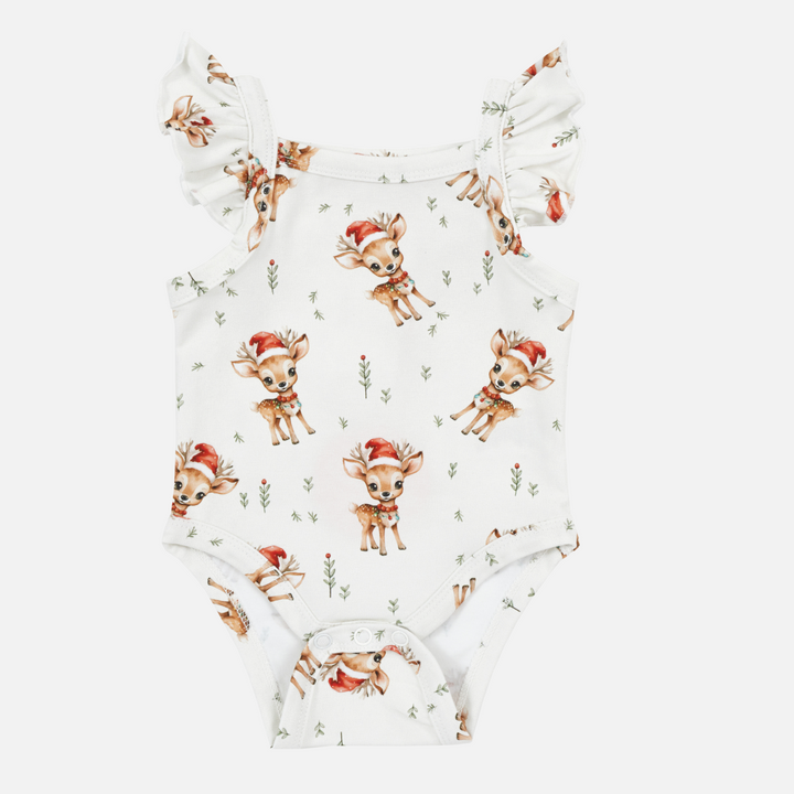 Flutter Singlet - Dasher the Reindeer