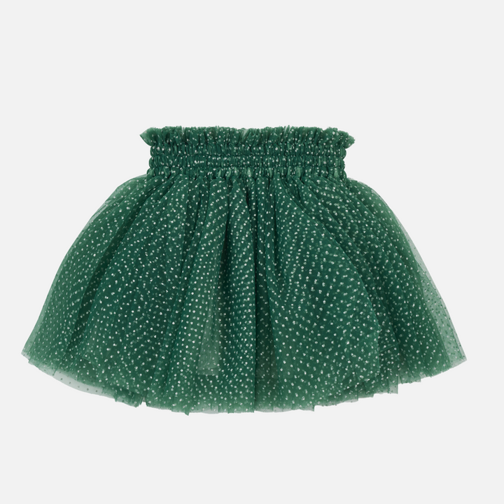 Tulle Sparkle Tutu Skirt - Forest Green