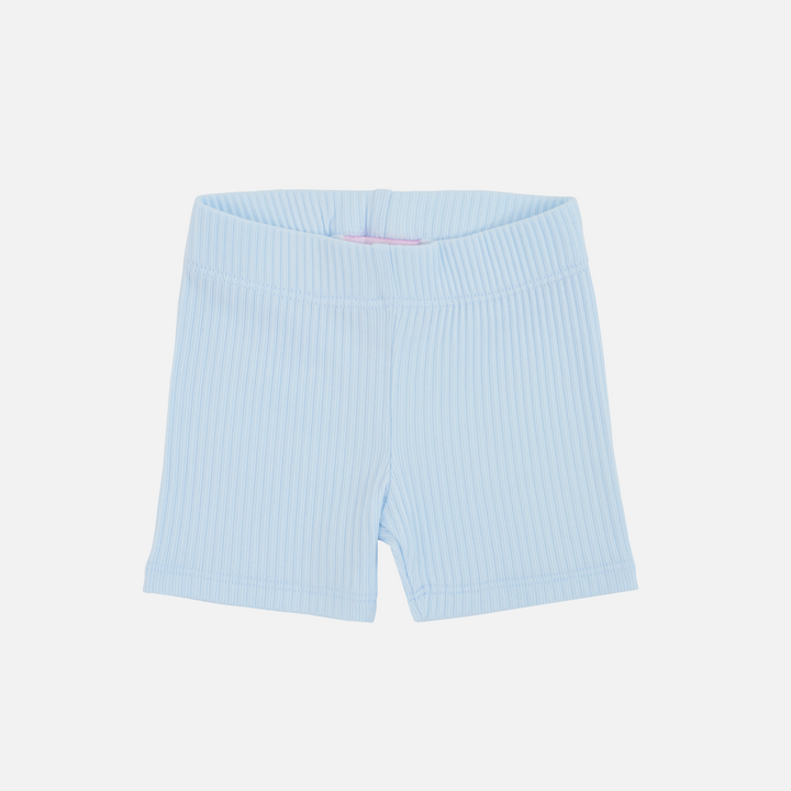 Cozy Bike Shorts - Ice Blue