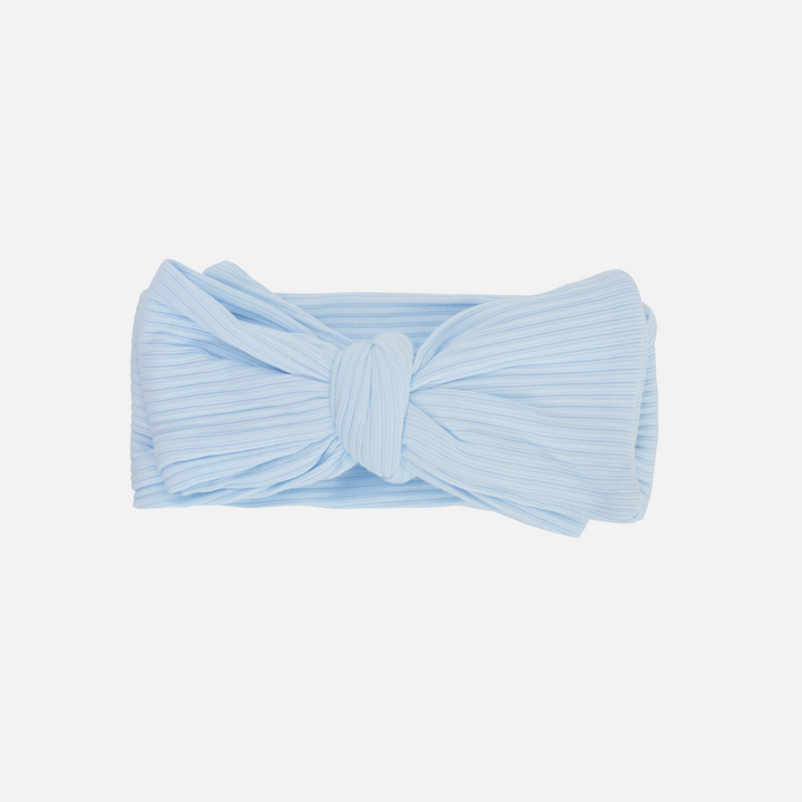 baby girl blue headwrap