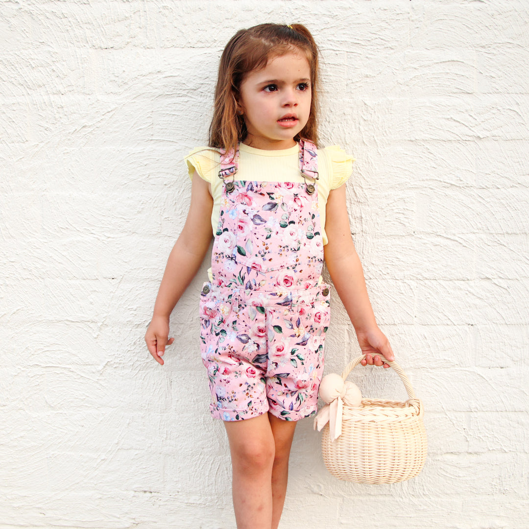 Floral Summer Overalls - Lonnie