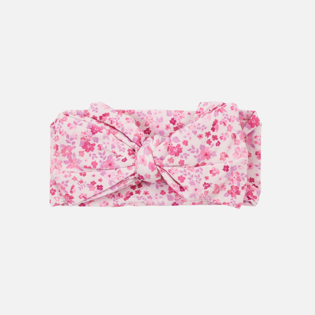 baby girls floral headwrap