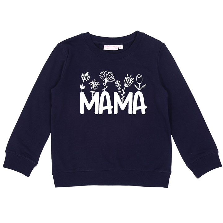 Personalised Mummy Crew Neck - Navy