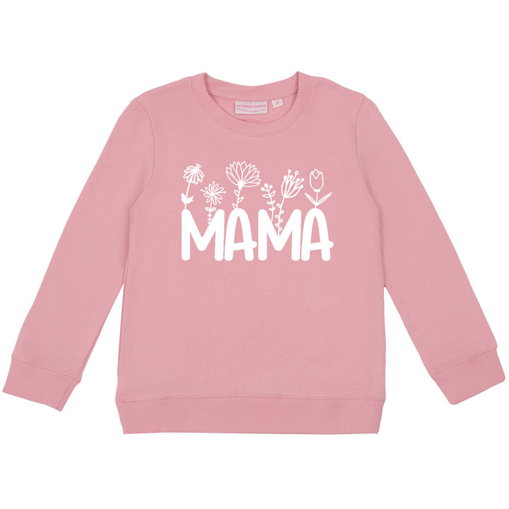 Personalised Mummy Crew Neck - Parisian Pink