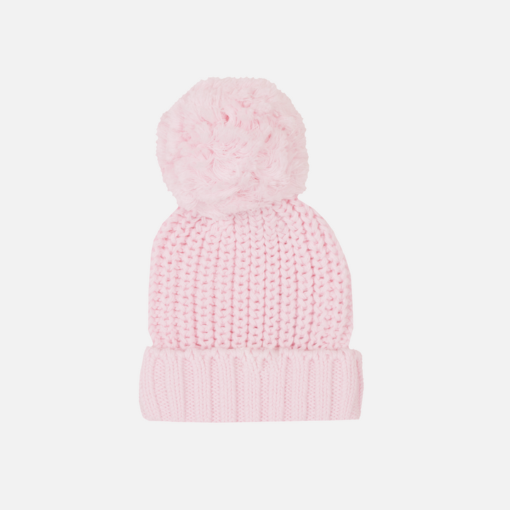 Super Chunky Knit Beanie - Petal Pink