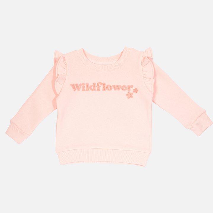 Fleece Flutter Jumper - Wildflower